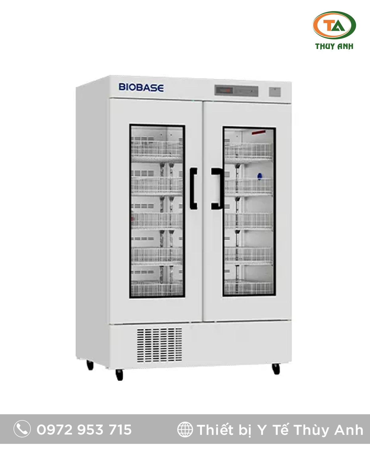 BIOBASE BBR-4V626, BBR-4V966 Tủ bảo quản máu Tủ bảo quản máu BBR-4V626 BIOBASE (626 lít, 4 ± 2 °C)