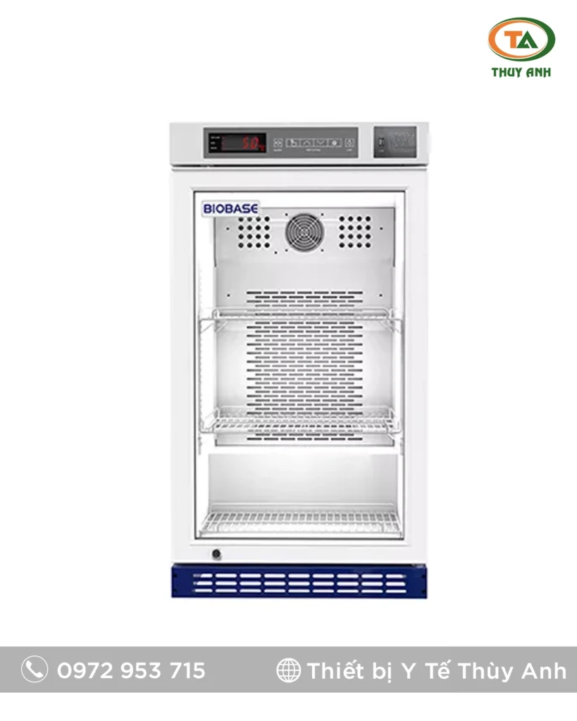 Tủ lạnh phòng thí nghiệm BPR-5V108(G) BIOBASE ( 108 lít, 2 °C ～ 8 °C)