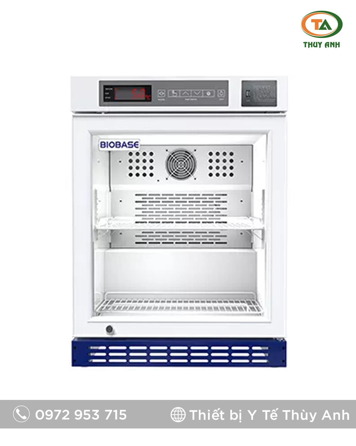 BIOBASE BPR-5V68(G) Tủ lạnh phòng thí nghiệm Tủ lạnh phòng thí nghiệm BPR-5V68(G) BIOBASE ( 68 lít, 2 °C ~ 8 °C)