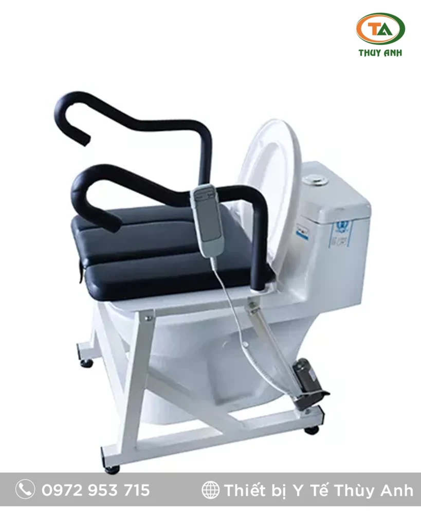 Ghế trợ lực bồn cầu cho người già/người khuyết tật MFSJY-01 BIOBASE