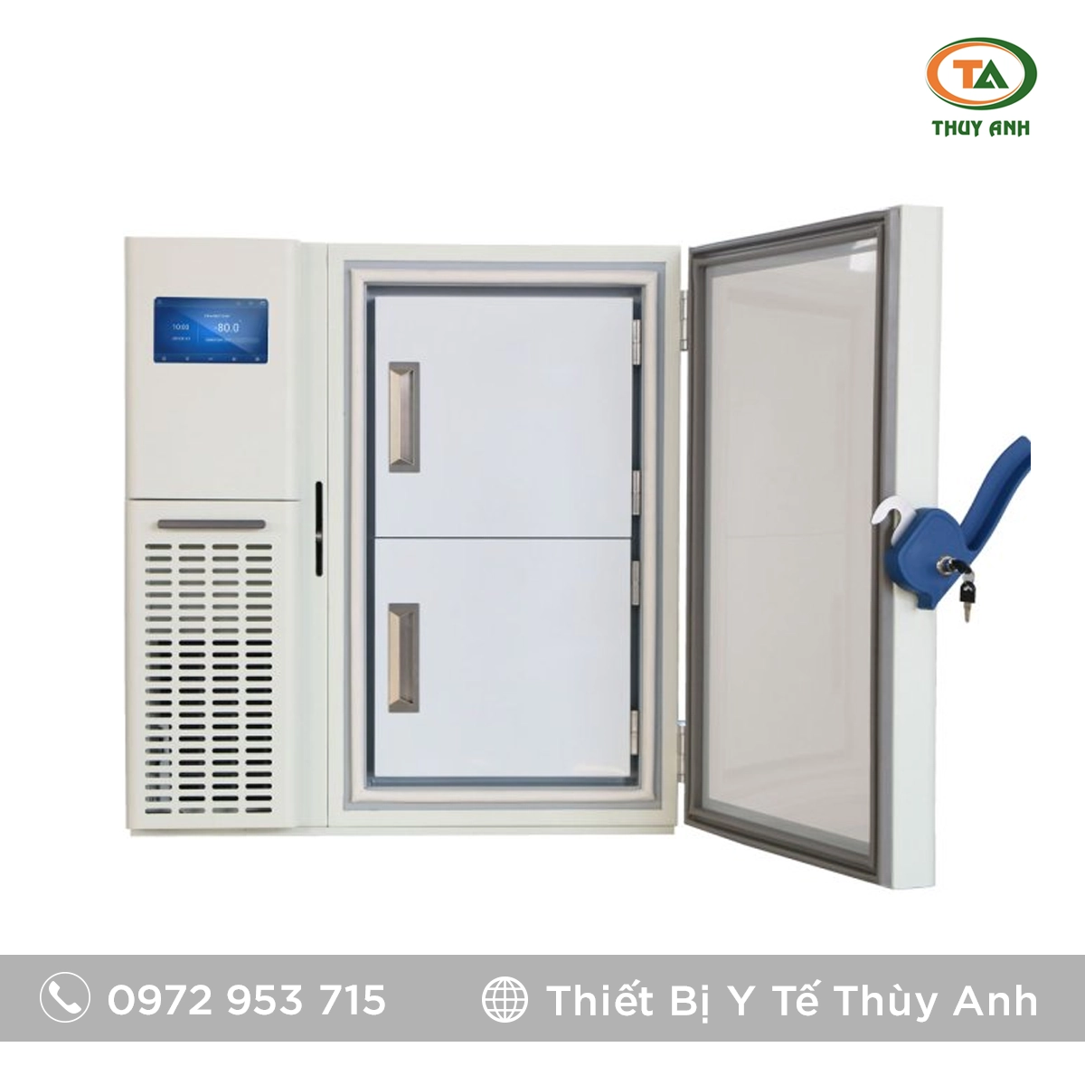 Tủ lạnh âm sâu DW-86L100 CareBios (96 lít, -40°C~-86°C)