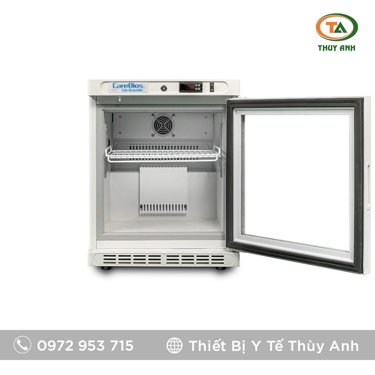 CAREBIOS KYC-60G, KYC-110G, KYC-140G Tủ bảo quản dược phẩm Tủ bảo quản dược phẩm KYC-140G(F) CAREBIOS (135 lít, 2°C~8°C)