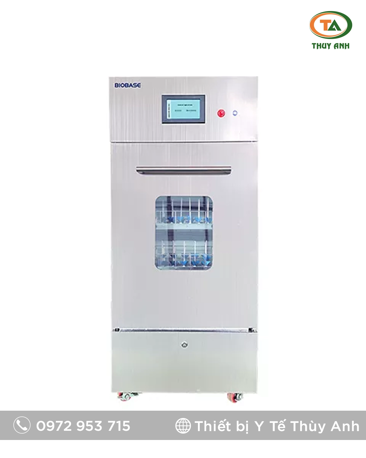 BIOBASE BK-LW360P Máy Rửa & Tiệt Trùng Dụng Cụ Thủy Tinh Tự Động Máy rửa & tiệt trùng BK-LW360 BIOBASE (380Lít)