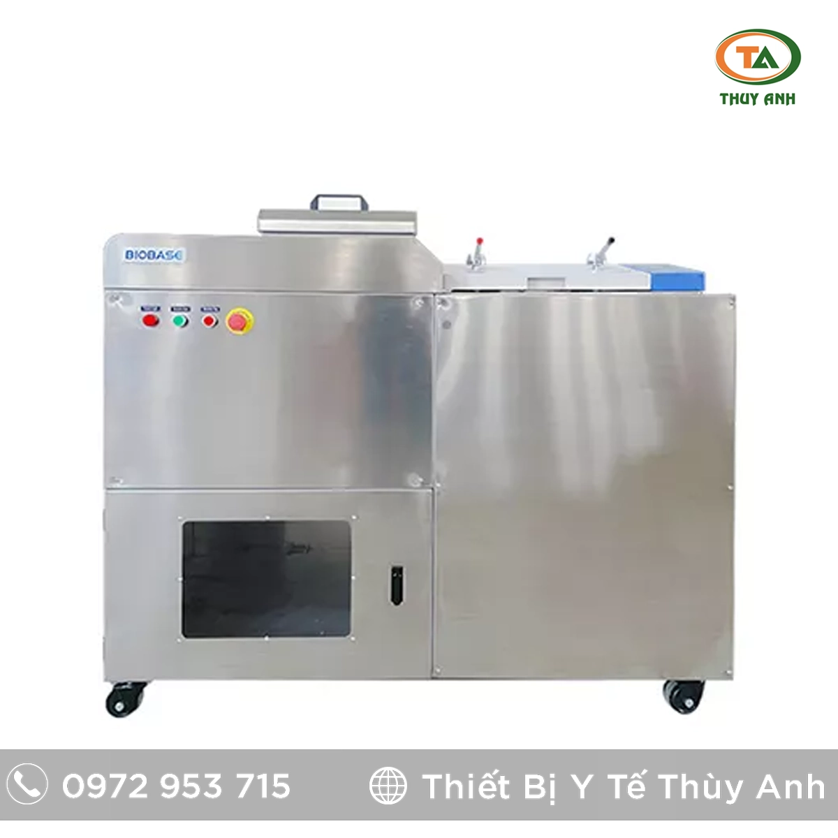 Máy hấp rác y tế có nghiền BK-PS50 BIOBASE