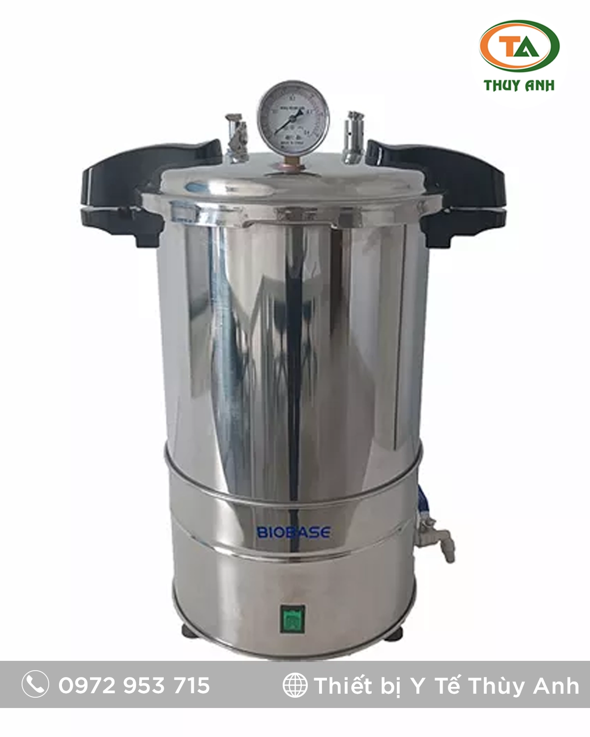 BIOBASE BKM-P18II, BKM-P24II Máy hấp tiệt trùng di động Nồi hấp tiệt trùng di động BKM-P24II BIOBASE (24lít, Loại chống cạn nước)