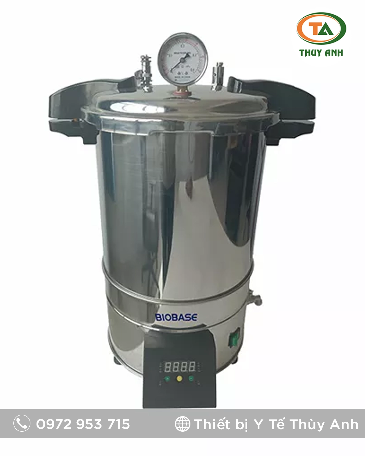 BIOBASE BKM-P18III, BKM-P24III Máy hấp tiệt trùng di động Nồi hấp tiệt trùng di động BKM-P18III BIOBASE (18lít, Dạng cài đặt hẹn giờ)