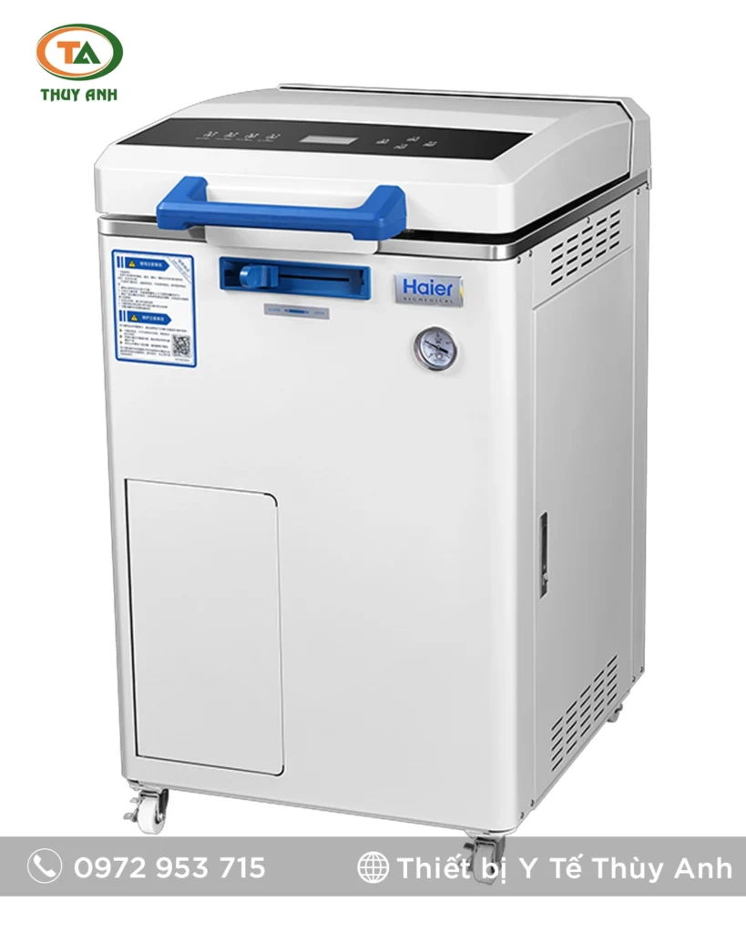 Nồi hấp tiệt trùng dạng đứng HAIER HRLM-60A | Giải pháp tiệt trùng hiệu quả
