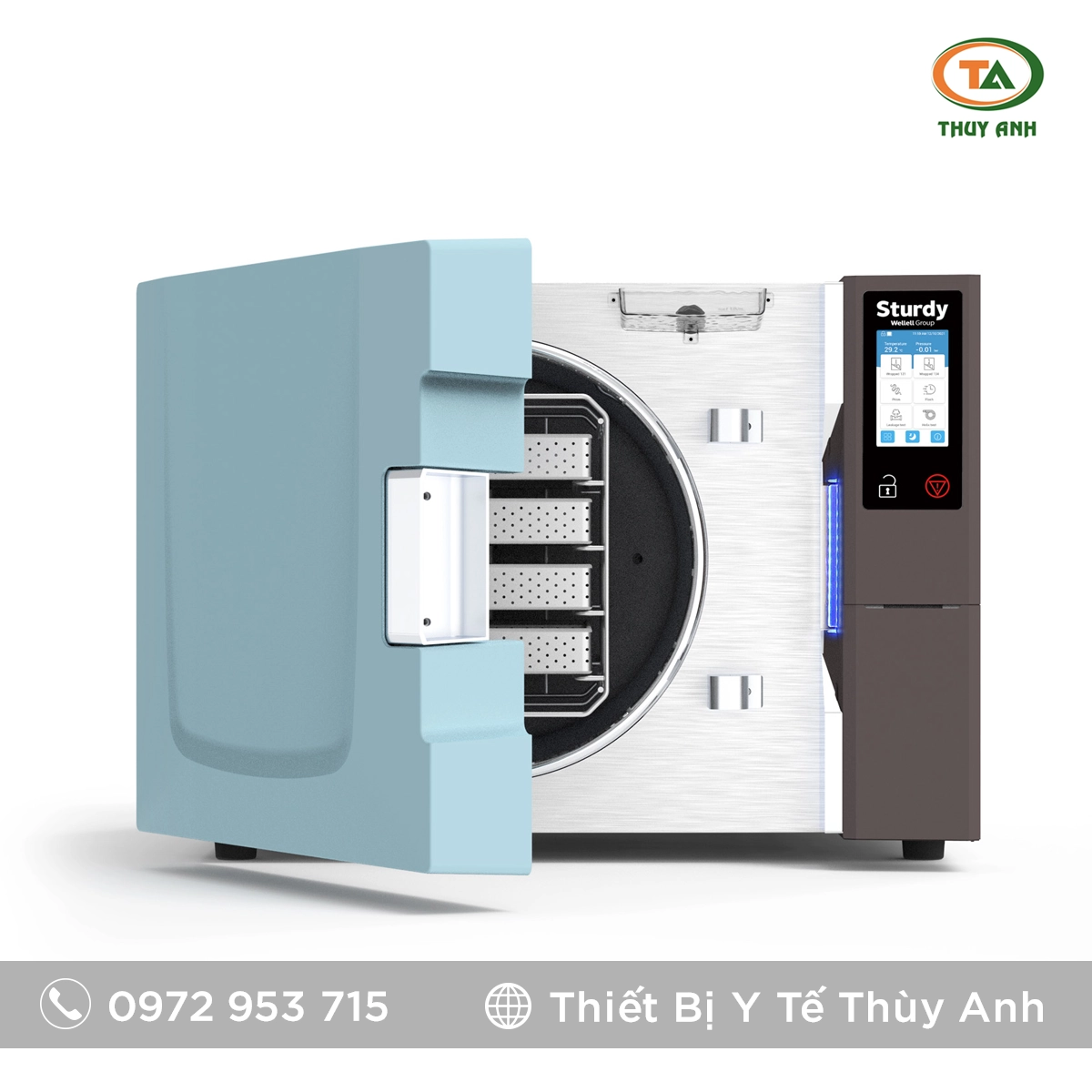 Nồi hấp tiệt trùng Prime 56B STURDY (56 Lít)