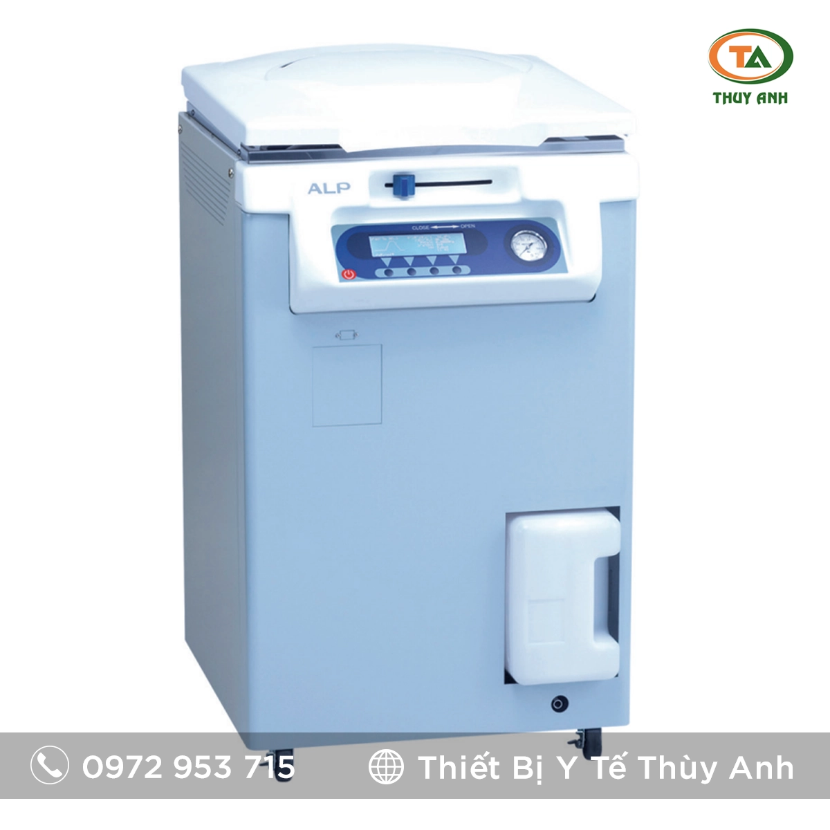 Nồi hấp tiệt trùng CLG-40M – Dòng cao cấp từ ALP Nhật Bản