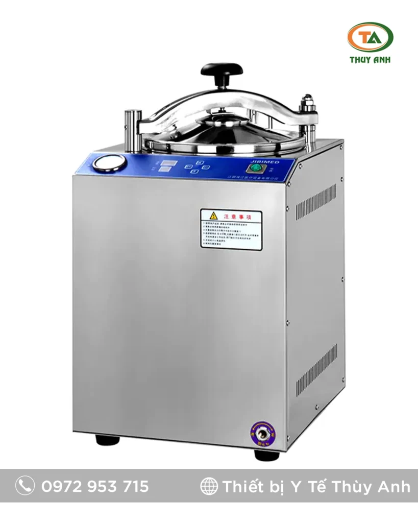 Nồi hấp tiệt trùng hơi nước đứng 28 Lít LS-28HD | JIBIMED