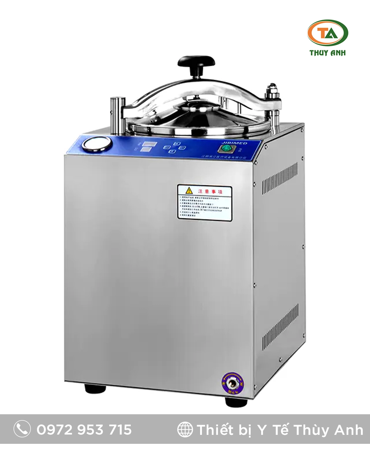 JIBIMED LS-28HD Nồi hấp tiệt trùng hơi nước Nồi hấp tiệt trùng hơi nước đứng 28 Lít LS-28HD | JIBIMED