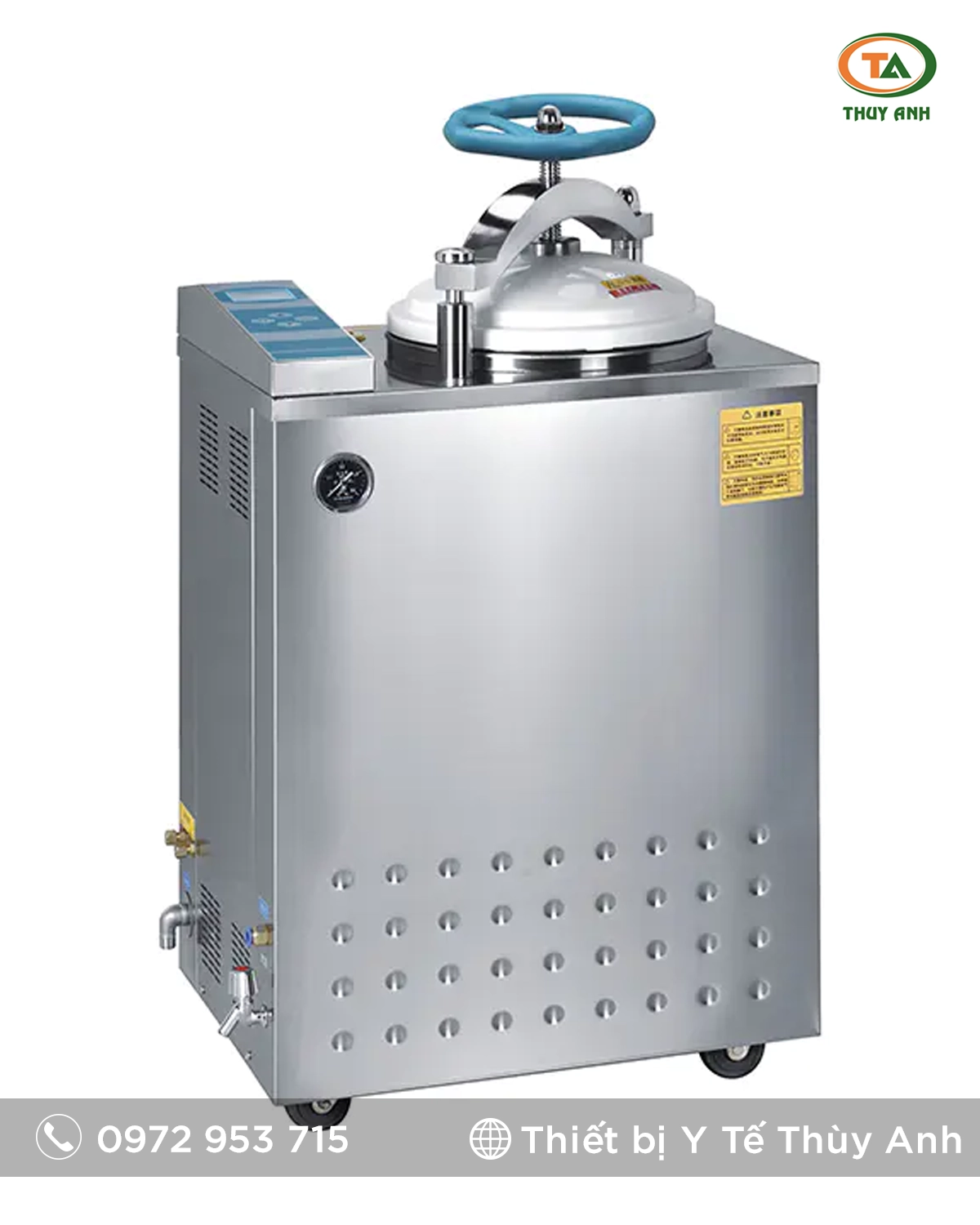 JIBIMED LS-50HV, LS-75HV, LS-100HV Nồi hấp tiệt trùng chân không Nồi hấp tiệt trùng hơi nước chân không xung đứng LS-50HV | JIBIMED