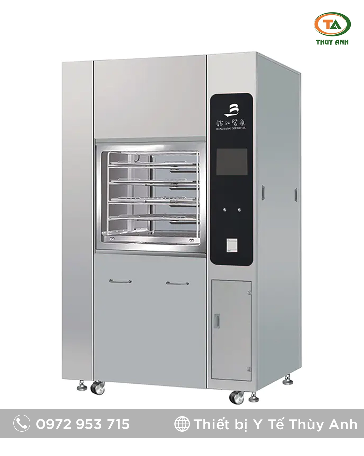 JIBIMED QX-260, QX-360, QX-520 May rửa & khử khuẩn Máy rửa & khử khuẩn QX-520 – Giải pháp tự động toàn diện cho thiết bị y tế | JIBIMED