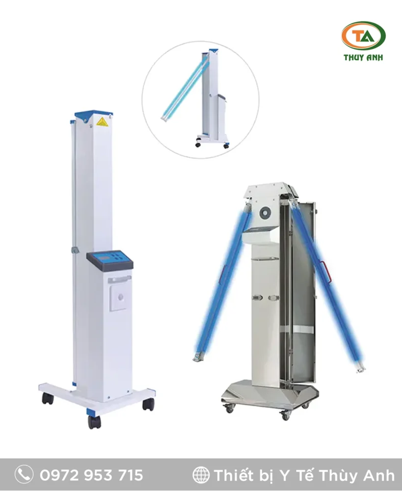 Xe khử khuẩn UV có cảm biến hồng ngoại SJ-B-II – Giải pháp khử trùng nhanh chóng, hiệu quả