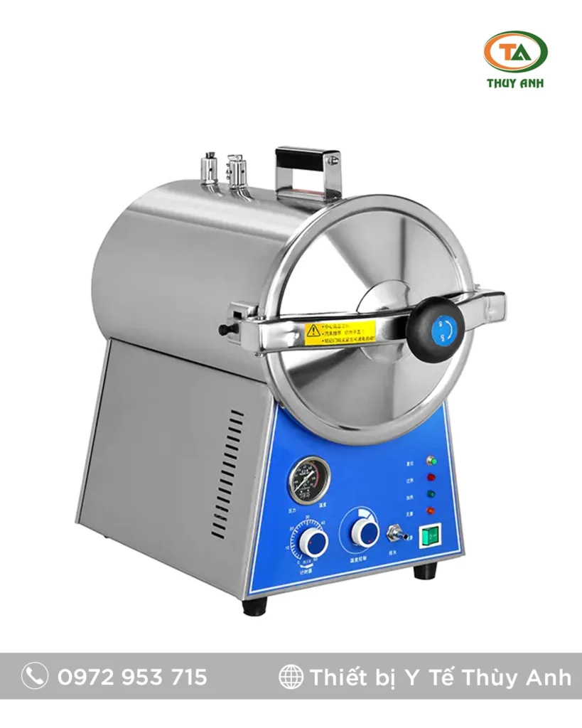 Máy tiệt trùng hơi nước đặt bàn TM-T24J – Nhỏ gọn, hiệu quả cao cho phòng khám và phòng thí nghiệm