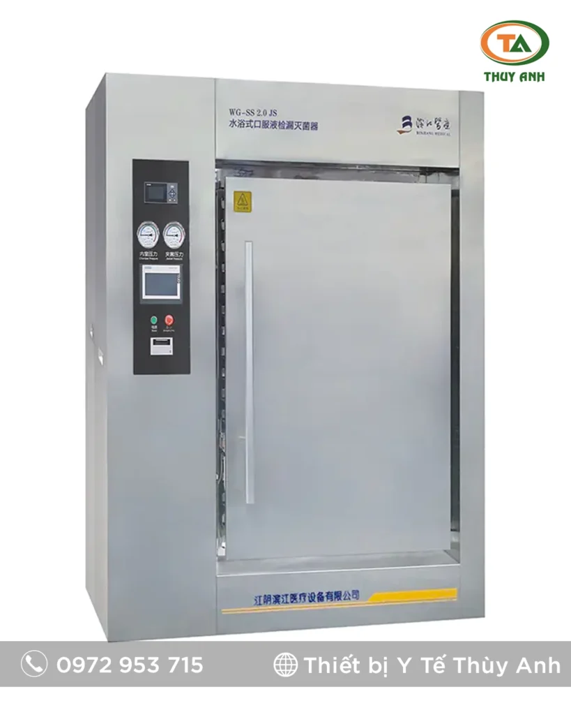 Nồi hấp tiệt trùng kiểm tra rò rỉ WG-SS2.5JS JIBIMED – Giải pháp toàn diện cho ngành dược và y tế