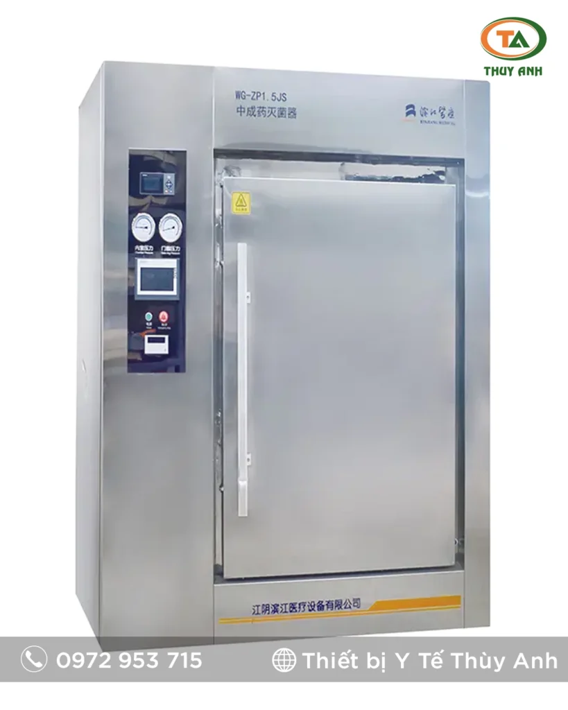 Nồi hấp tiệt trùng dược liệu WG-ZP2.5JS – Giải pháp tối ưu từ JIBIMED