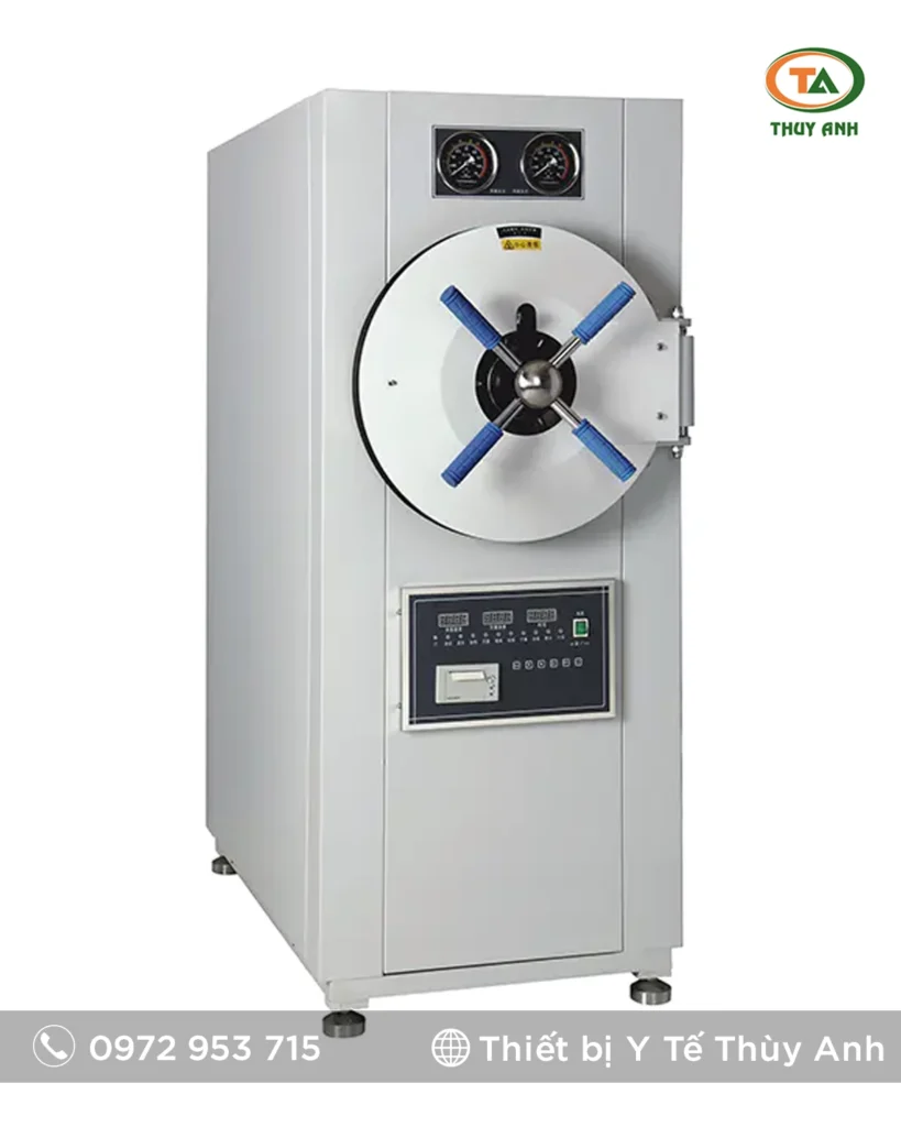 Nồi hấp tiệt trùng WS-280YDB – Máy tiệt trùng hơi nước nằm ngang điều khiển vi xử lý