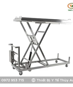 Xe nâng tử thi RD-1257E ROUNDFIN – Thiết bị nâng hạ tử thi dùng điện hiện đại, bền bỉ