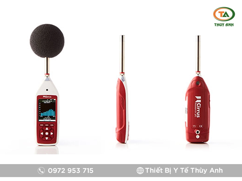 Máy đo ồn phân tích CR172C CIRRUS – Phân tích dải tần chuyên sâu, chuẩn quốc tế