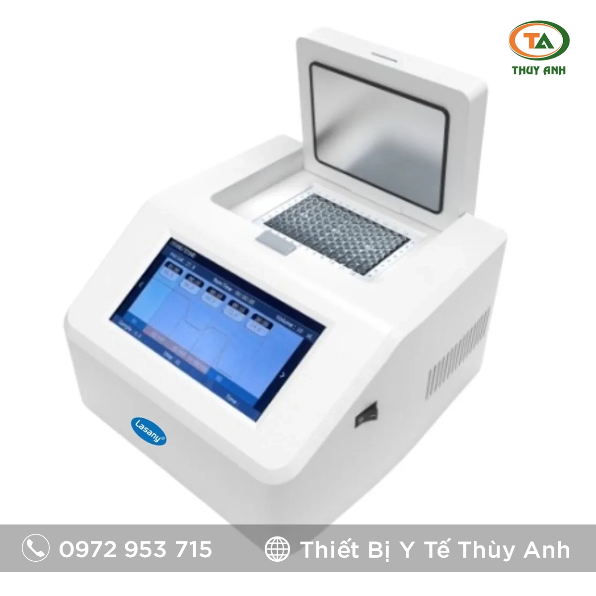 LI-770 Máy khuếch đại chuỗi DNA (PCR) LI-770 – Màn hình cảm ứng, 96 giếng, Gradient 30°C