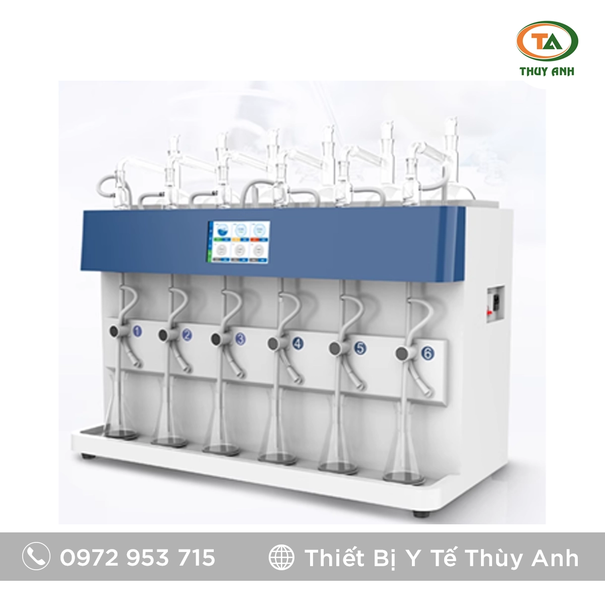 💧 Máy chưng cất tự động hoàn toàn IN-ZLB – Giải pháp chưng cất hiện đại cho phòng thí nghiệm