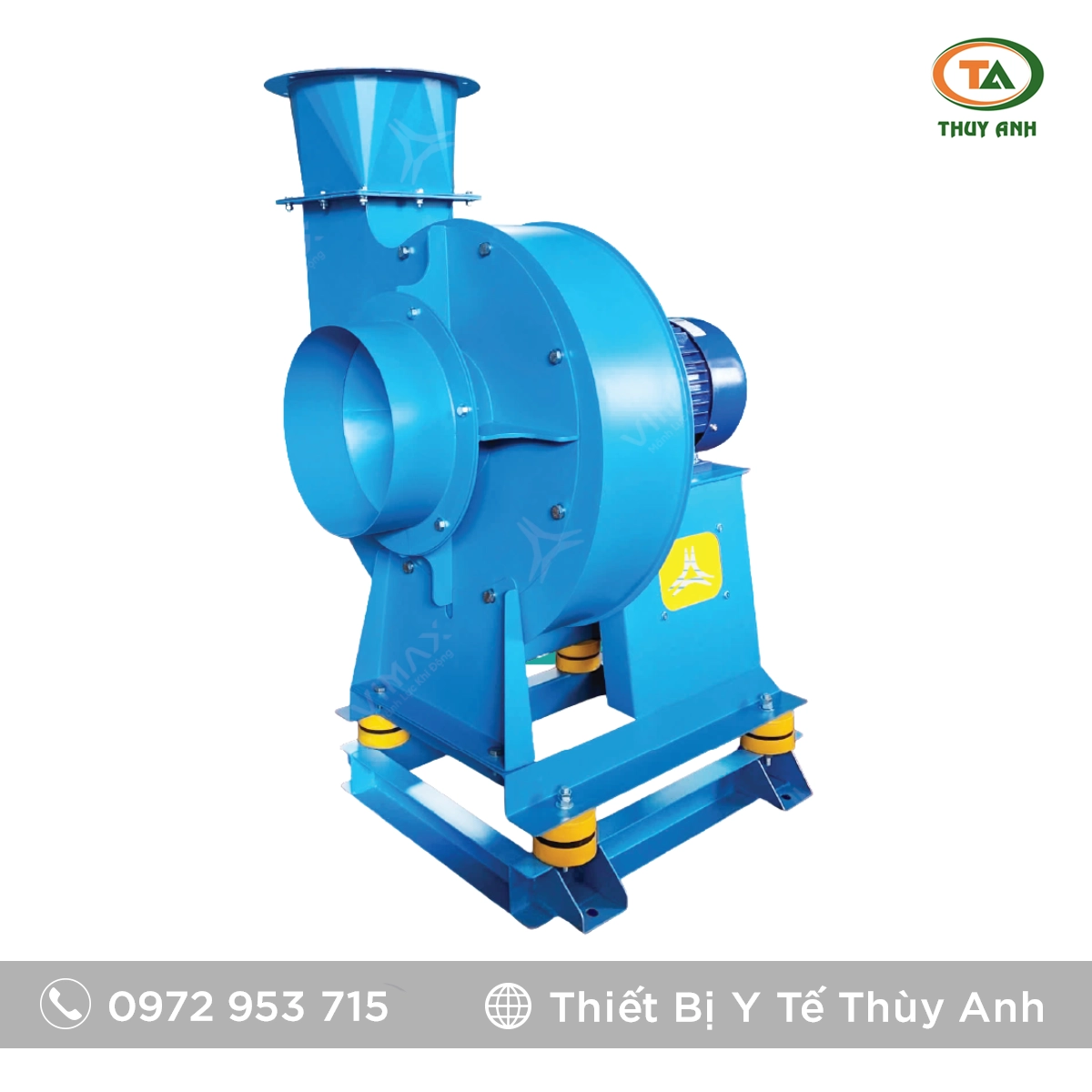 💨 Quạt ly tâm cao áp VIMAX FAN – Model VMC-3.1D-4