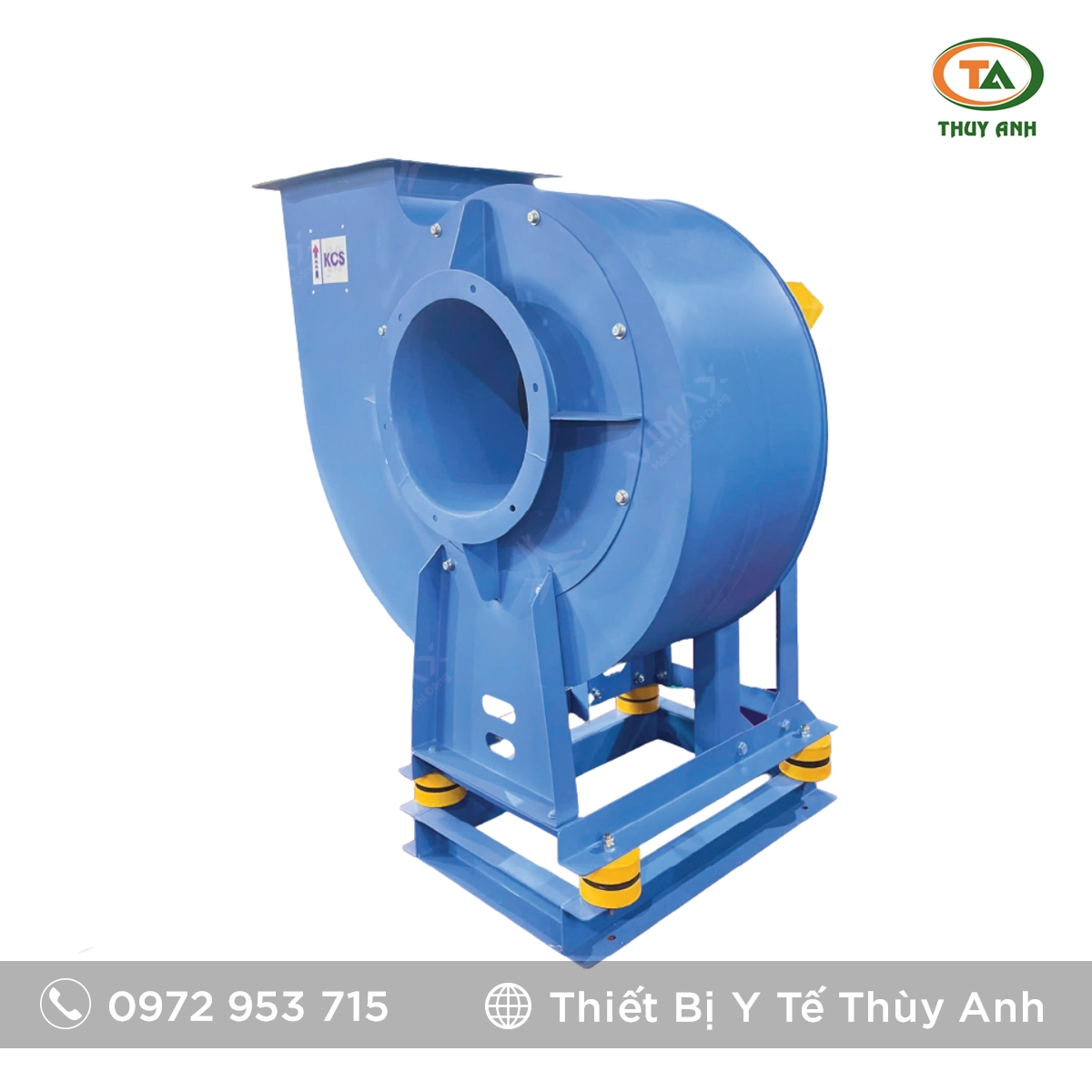 🔷 Quạt ly tâm hút bụi trực tiếp VMC-5D-7 – Giải pháp hút bụi hiệu quả cho nhà xưởng