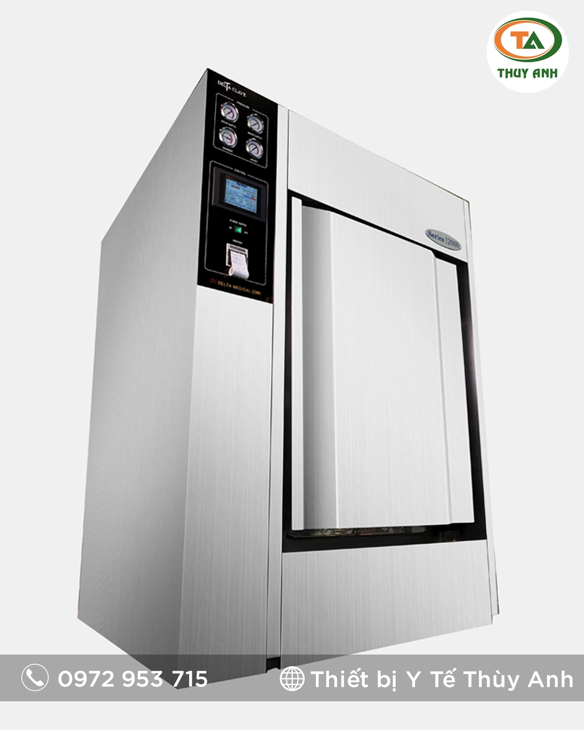 Nồi hấp tiệt trùng S-12000 Delta MS