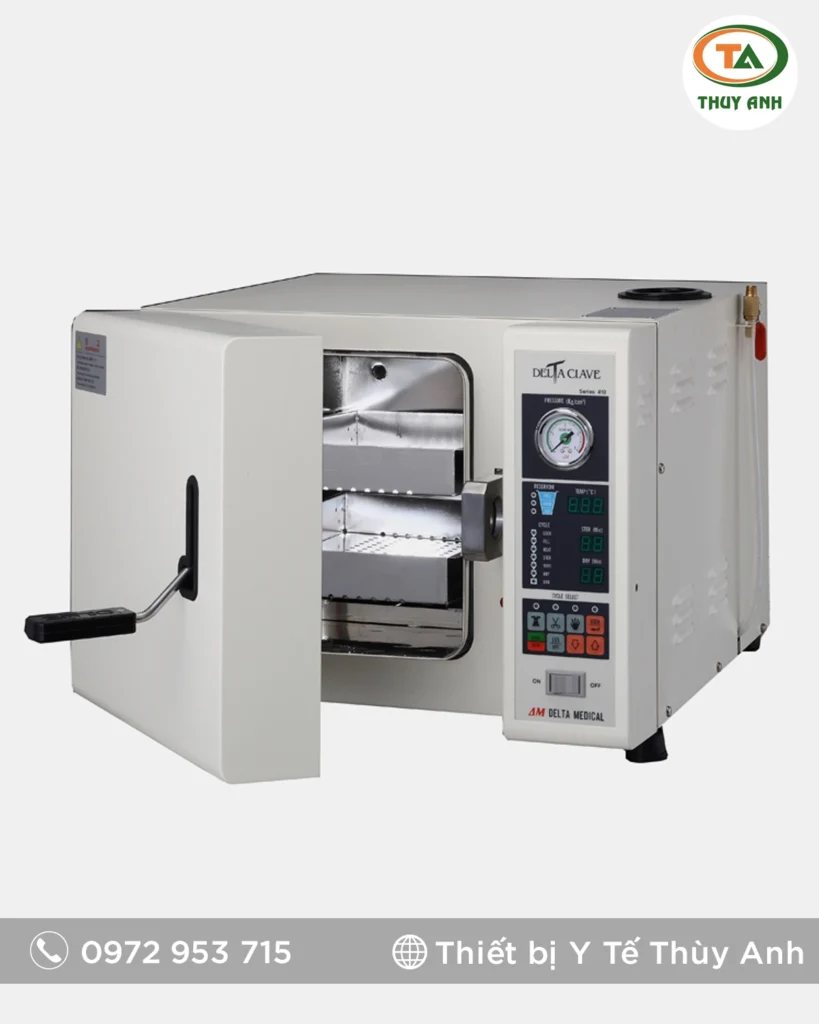 Nồi hấp tiệt trùng S-410 Delta MS chính hãng